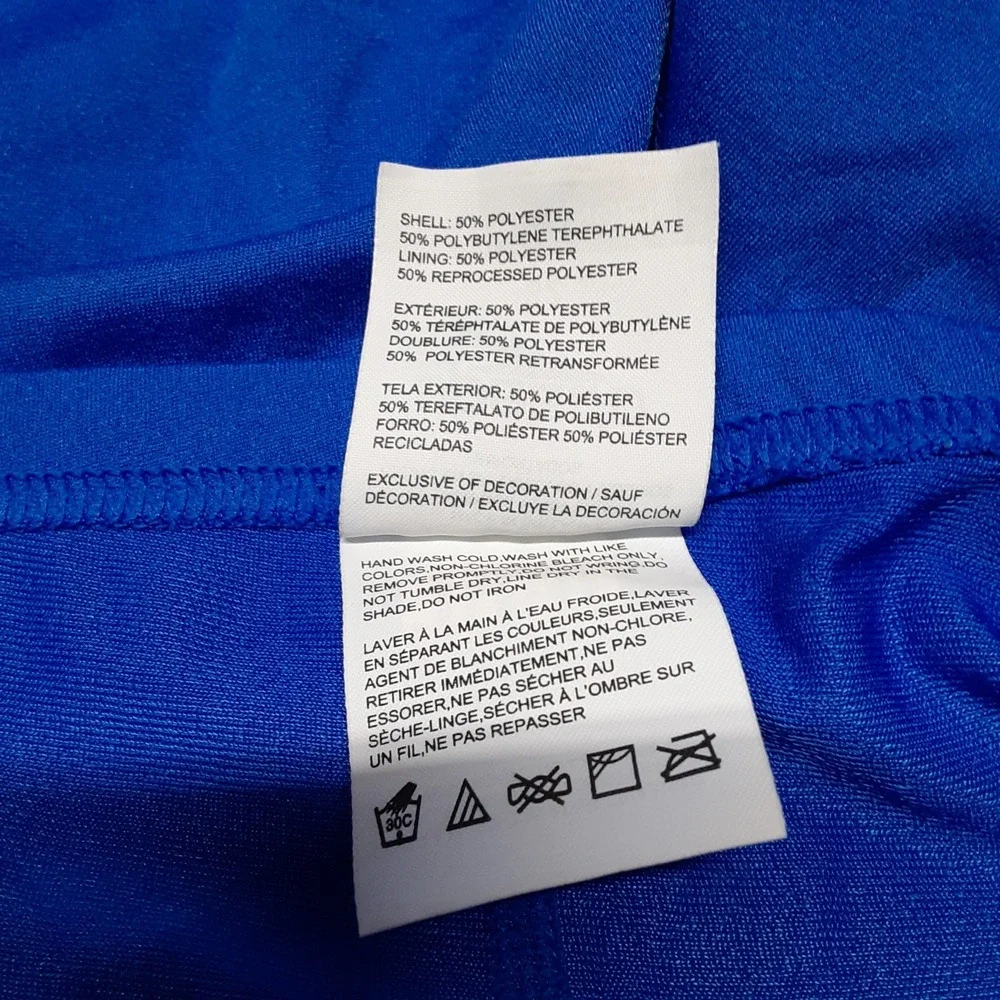 Speedo Mens Endurance Solid Jammer Short 32 Blue Chlorine Resistant 10